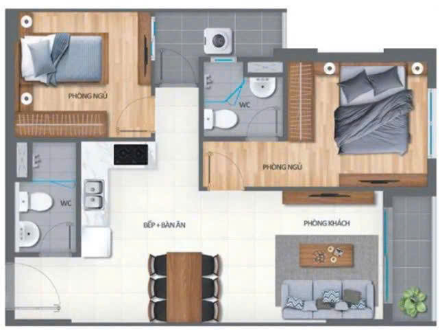 LOVERA VISTA 2PN, 2WC - BÁN NHANH GIÁ TỐT